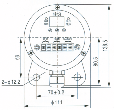 欠速開(kāi)關(guān)HQSK600/10\220VAC欠速開(kāi)關(guān)銷售