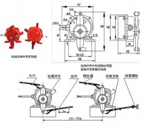 凸輪結(jié)構(gòu)式WFKCT2-II雙向拉繩開關工廠直營