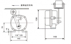 速度開關，測速傳感器XSAV11801（低速型）高低速速度開關